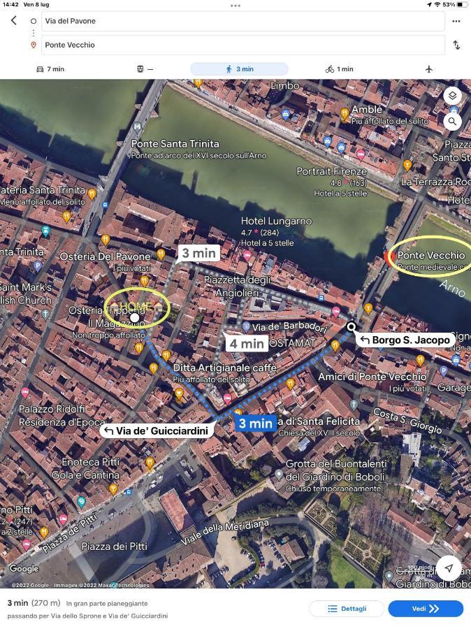 Uffizi & Santo Spirito Family/Groups Apartment Florencie Exteriér fotografie